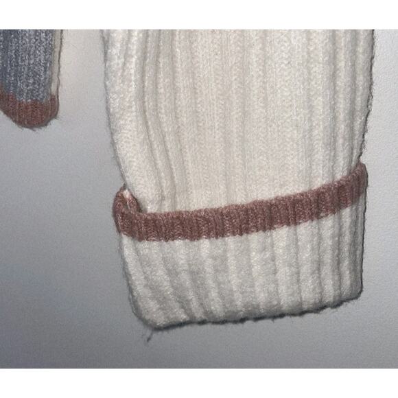 Rachel Zoe Women Cardigan Light Academia Preppy Y2K Argyle Size L Sweater V Neck - Picture 8 of 9